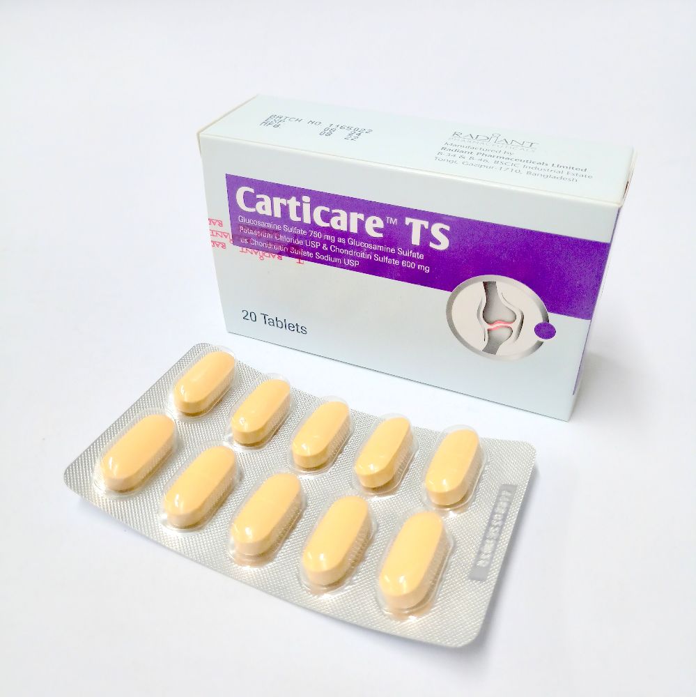 Carticare TS 600mg+750mg Tablet