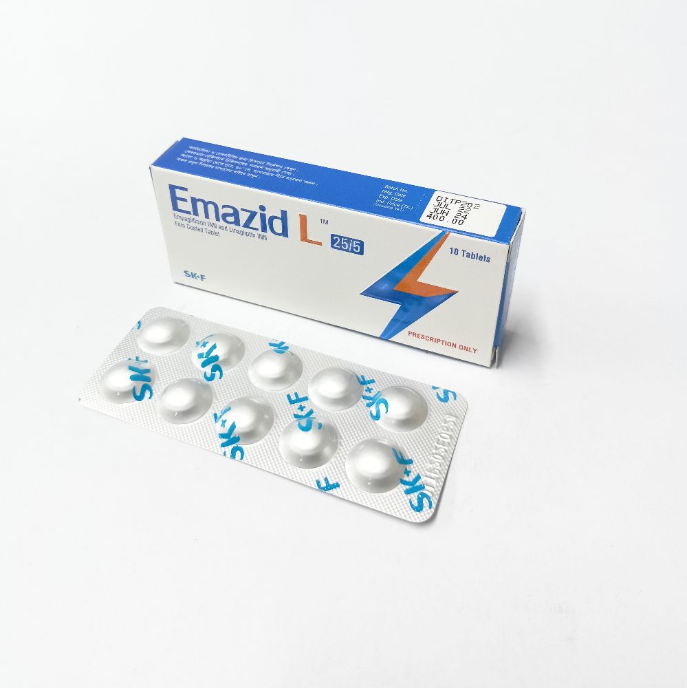 Emazid L 25/5 25mg+5mg Tablet