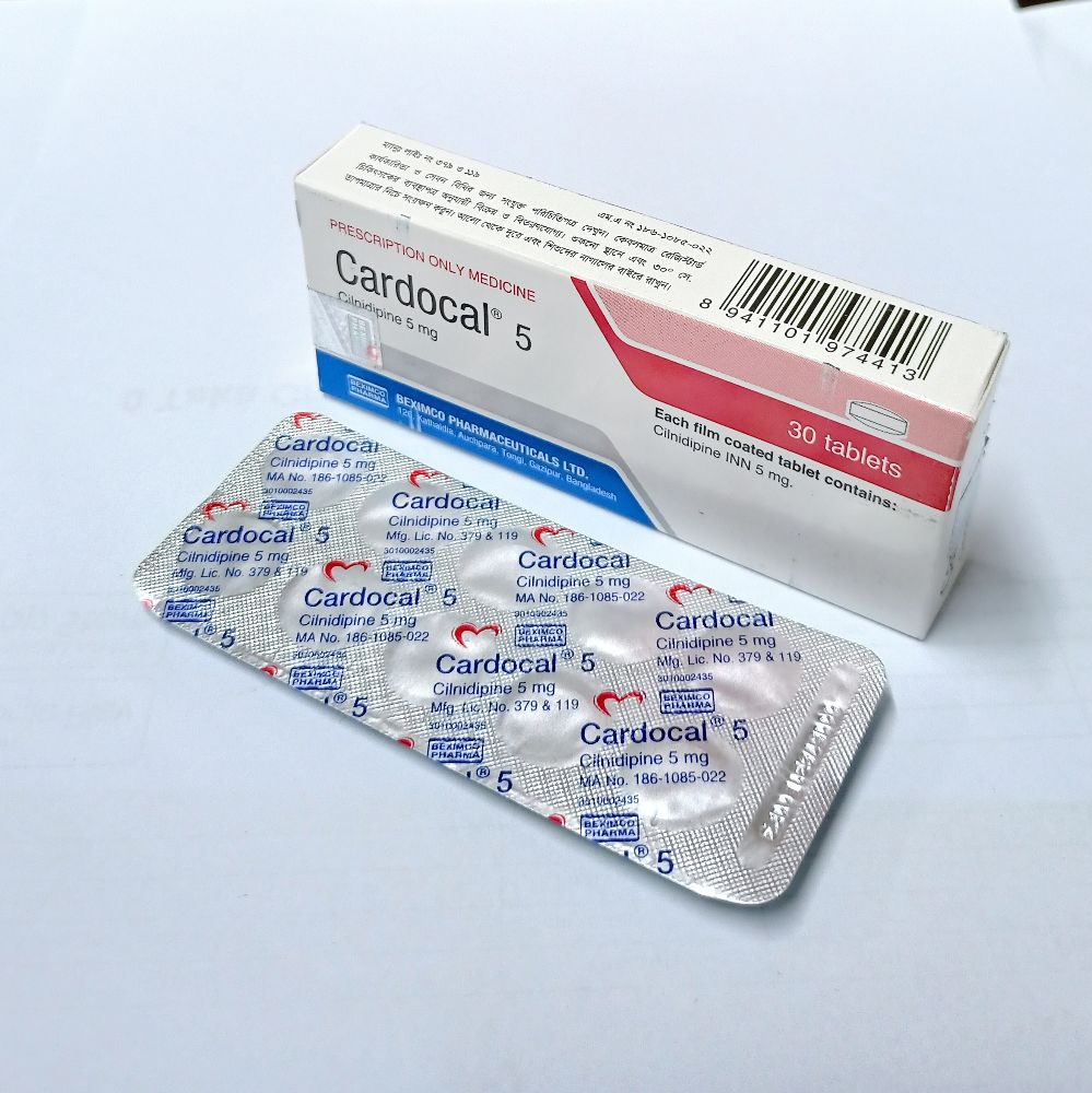 Cardocal 5mg Tablet