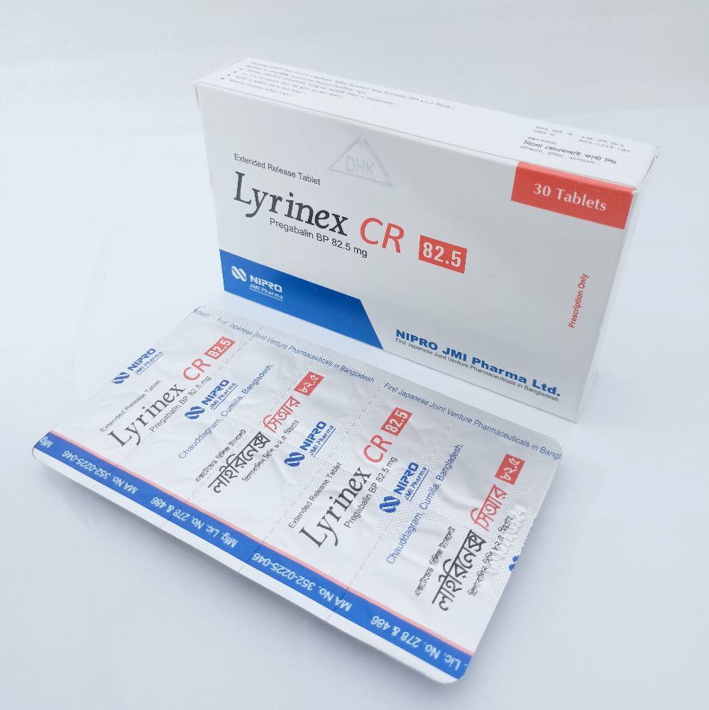 Lyrinex CR 82.5 82.5mg Tablet