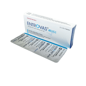 Entrovas 100 49mg+51mg Tablet