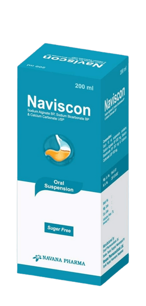 Naviscon 500mg+267mg+160mg/10ml Suspension