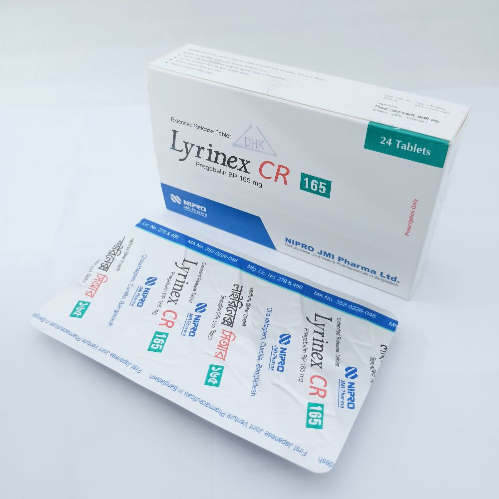 Lyrinex CR 165mg Tablet