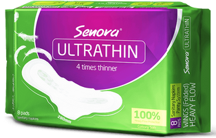 Joya Anti-Bacterial Sanitary Napkin Ultra Comfort Wings 8 Pads Pack, Make  You More Klassy !