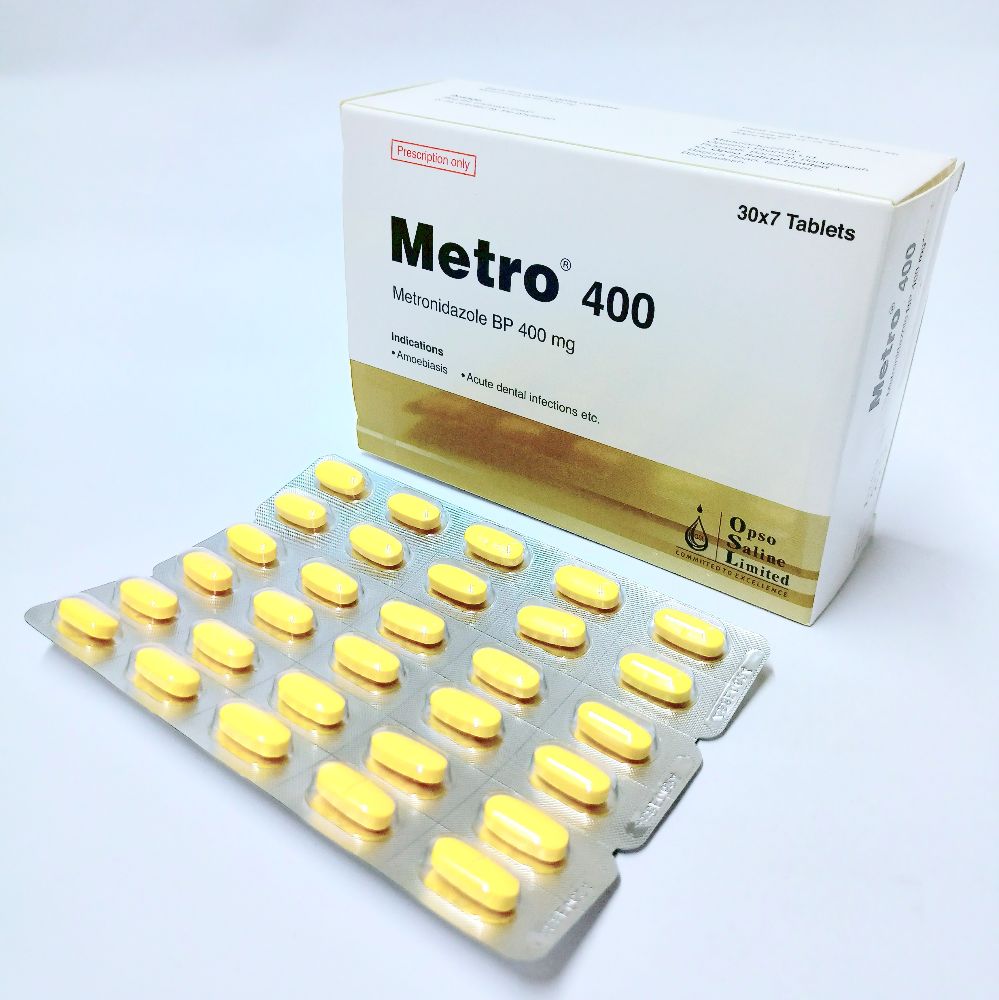 Metro 400(Opso) 400mg Tablet