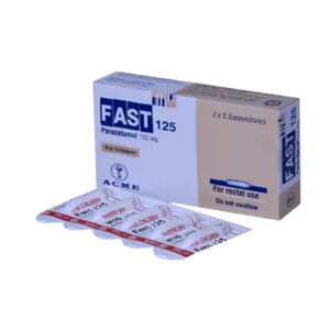 Fast 125 Suppository 125mg Suppository
