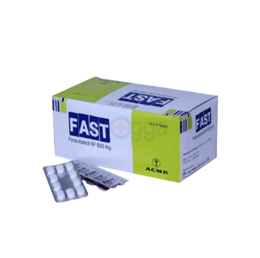 Fast Tablet 500mg - medicine - Arogga - Online Pharmacy of Bangladesh