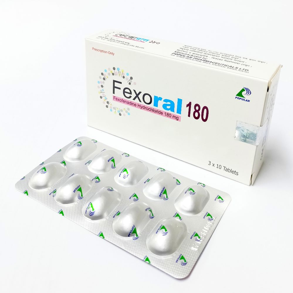 Fexoral 180mg Tablet