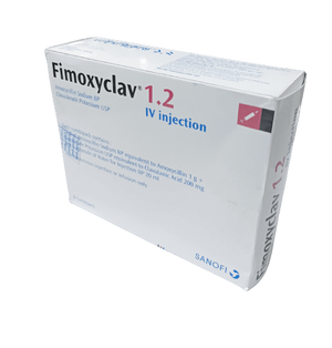 Fimoxyclav 1.2 IV (1gm+200mg)/20ml Injection