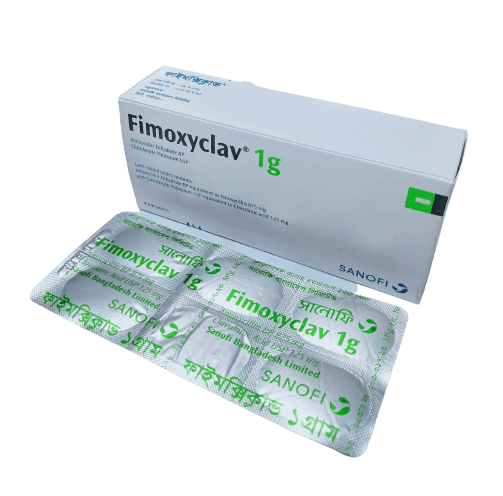 Fimoxyclav 1gm 875mg+125mg Tablet