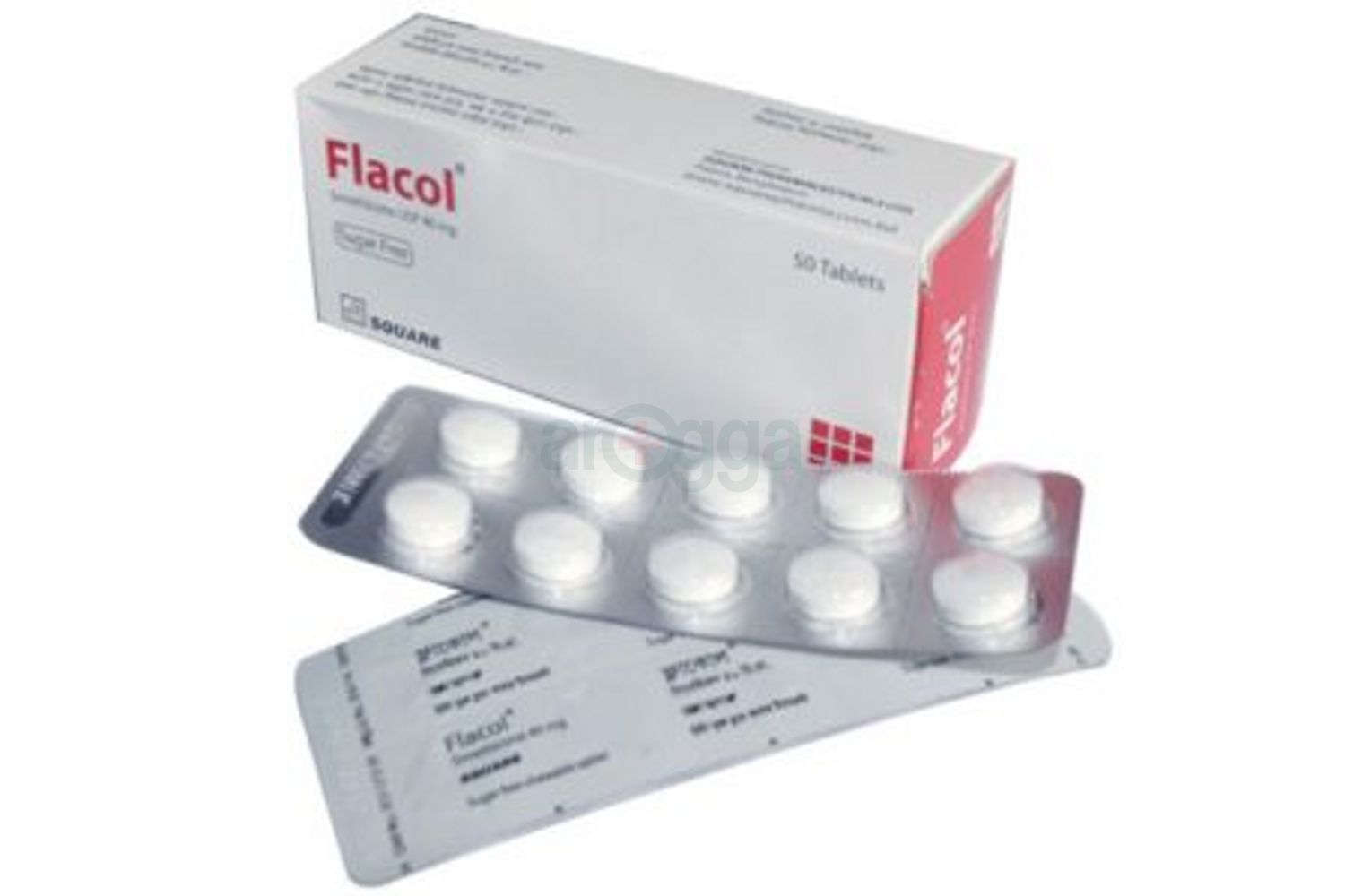 Flacol 40 Chewable Tablet
