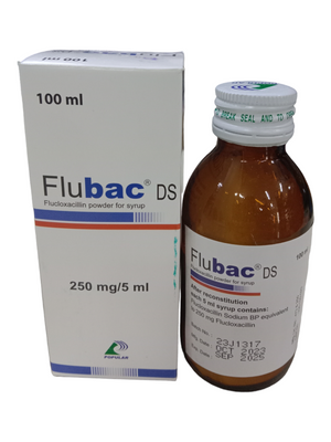 Flubac DS 125mg/5ml Powder for Suspension