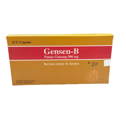 Gensen-B 500mg Capsule