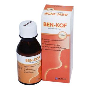 Ben-Kof (20mg+10mg+2.5mg)/5ml Syrup