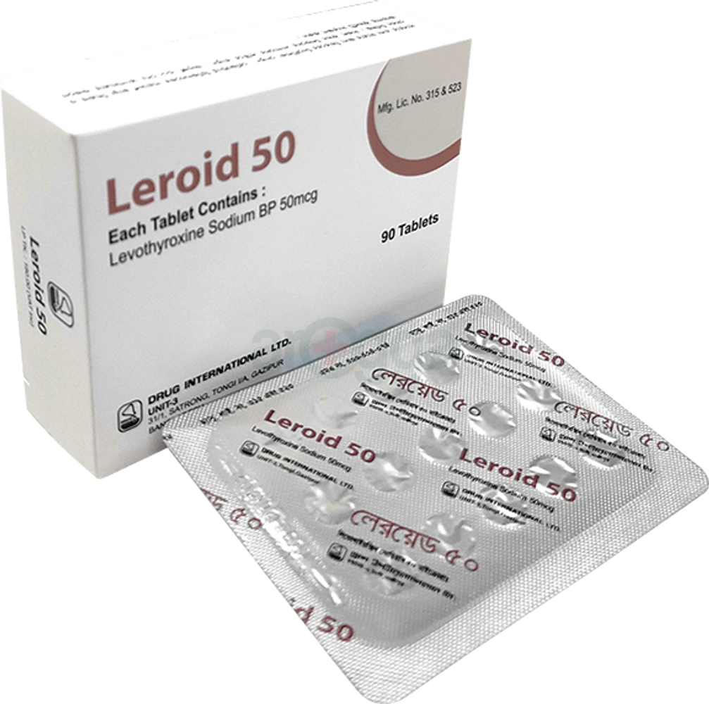 leroid-50-tablet-50mcg-medicine-arogga-online-pharmacy-of-bangladesh