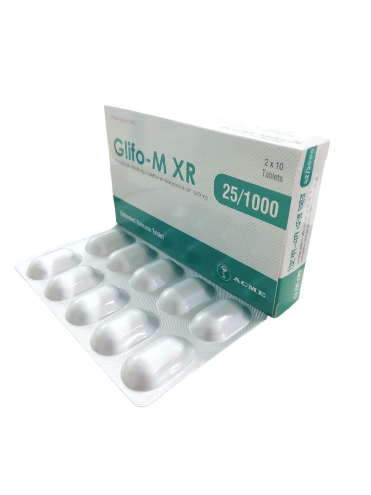 Glifo-M 12.5/ 500 12.5mg+500mg Tablet