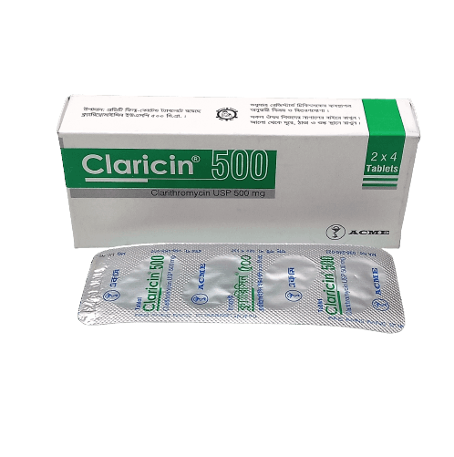 Claricin 500mg Tablet