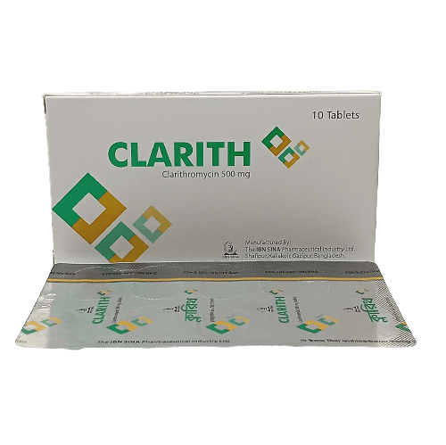 Clarith 500mg Tablet
