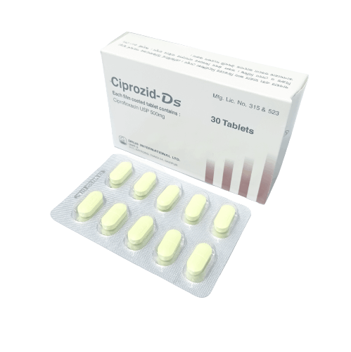 Ciprozid DS 500mg Tablet