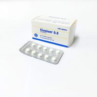 Clonium 0.5 0.5mg Tablet