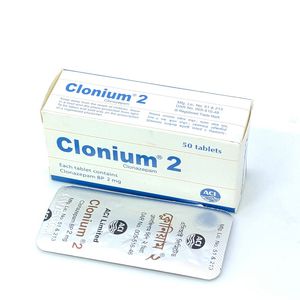 Clonium 2mg Tablet