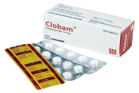 Clobam 10mg Tablet