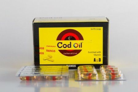 Cod Oil 300mg Capsule