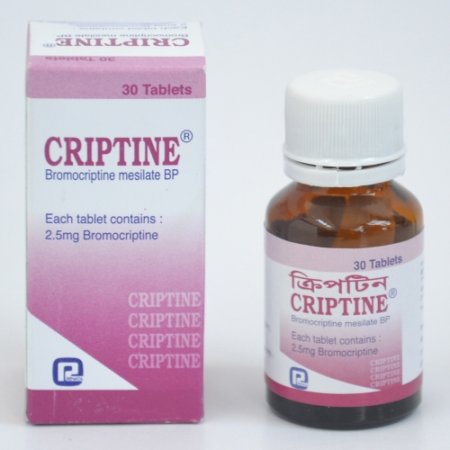 Criptine 2.5mg Tablet