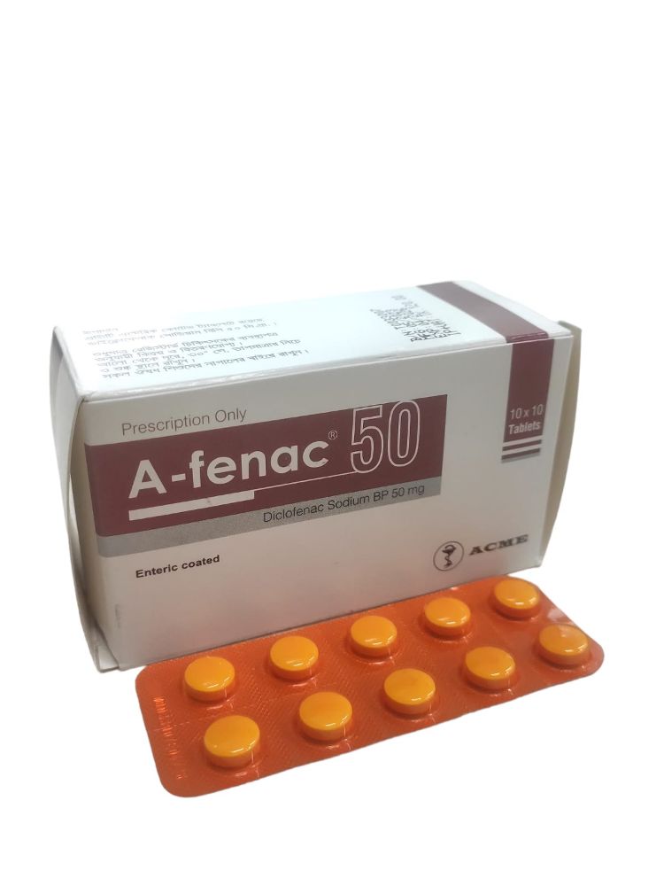 A-Fenac 50mg Tablet