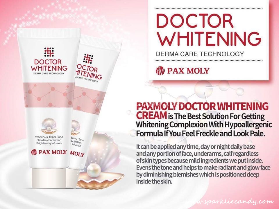 Paxmoly Doctor Whitening Cream Arogga beauty