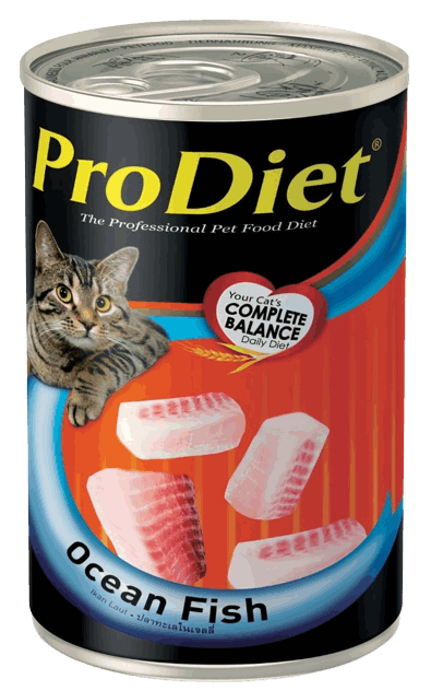 Prodiet Adult Cat Food With Ocean Fish 400g Can