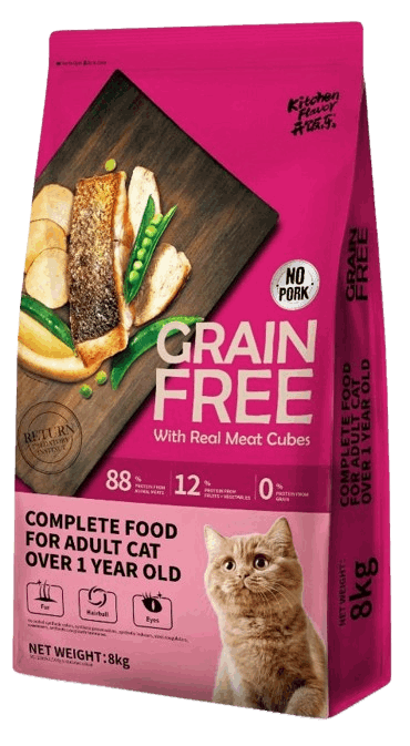 Kitchen Flavor Grain Free Complete Food For Adult Cat 8kg