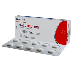 Sacutril 50 24mg+26mg Tablet