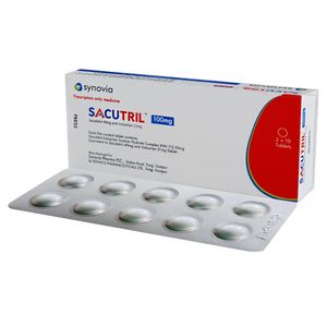 Sacutril 100 49mg+51mg Tablet