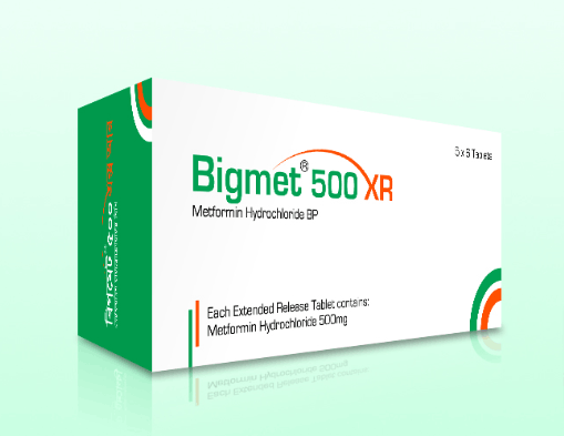 Bigmet XR 500mg Tablet