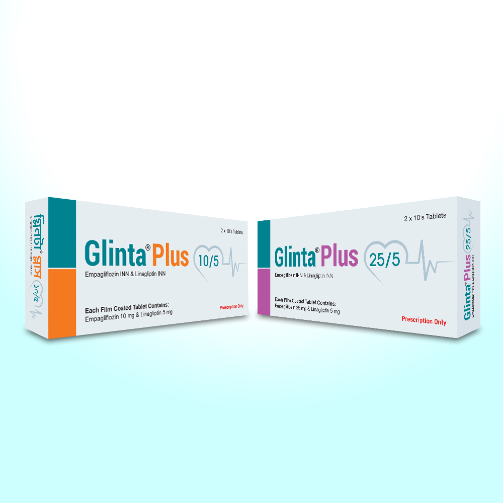 Glinta Plus 25/5 25mg+5mg Tablet
