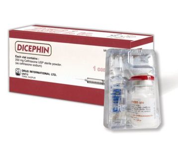 Dicephin IV 250mg/vial Injection
