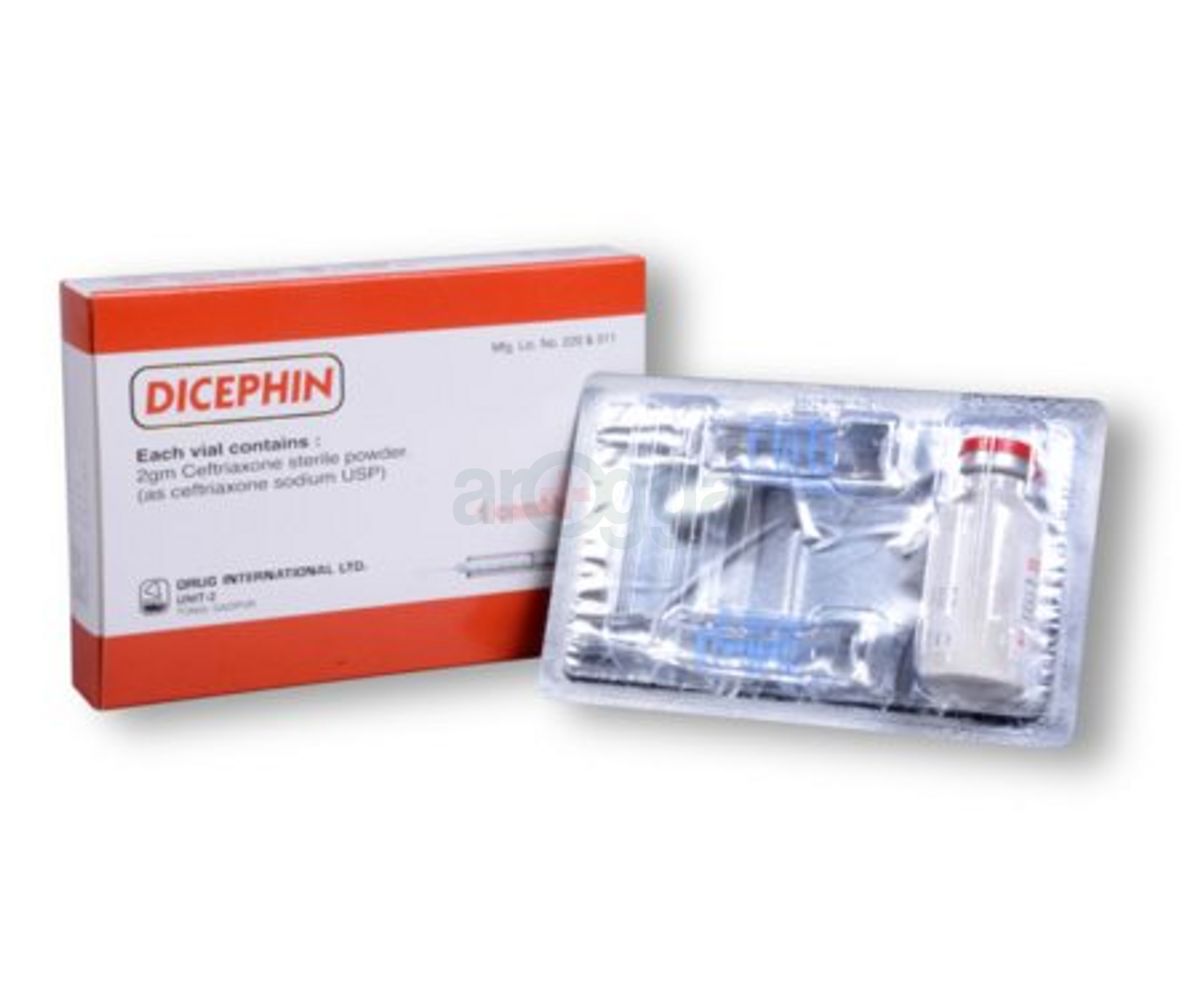 Dicephin 2gm IV