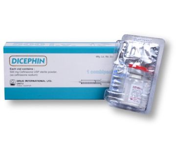 Dicephin IV 500mg/vial Injection
