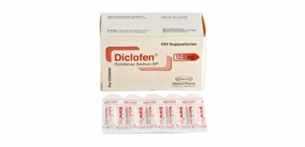 Diclofen 12.5mg Suppository
