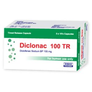 Diclonac TR 100mg Capsule