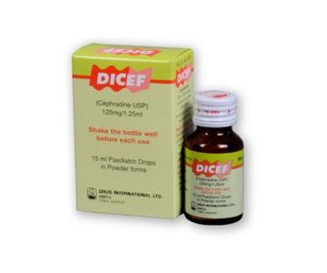 Dicef 125mg/1.25ml Pediatric Drops