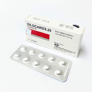Dilocard 6.25 6.25mg Tablet