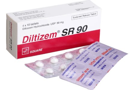 Diltizem SR 90mg Tablet