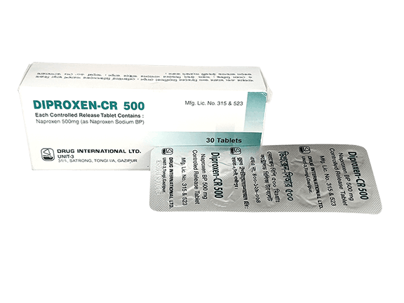 Diproxen CR 500mg Tablet