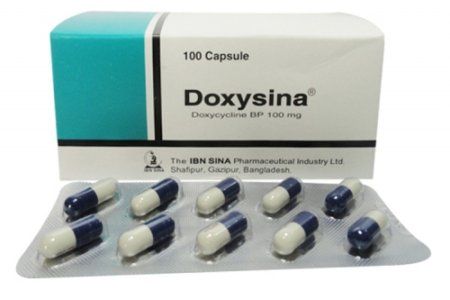 Doxysina 100mg Capsule