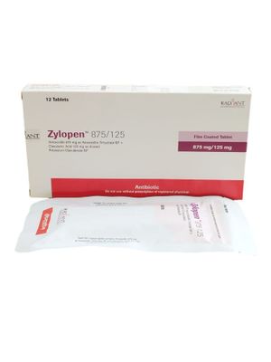 Zylopen 875mg+125mg Tablet