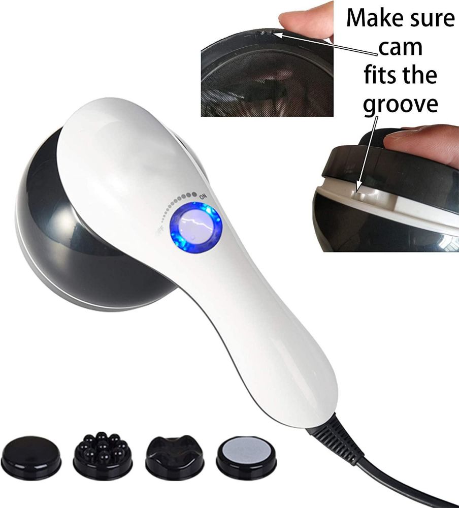 Maxtop Multifunctional 4 Head One Button Body Massager Arogga