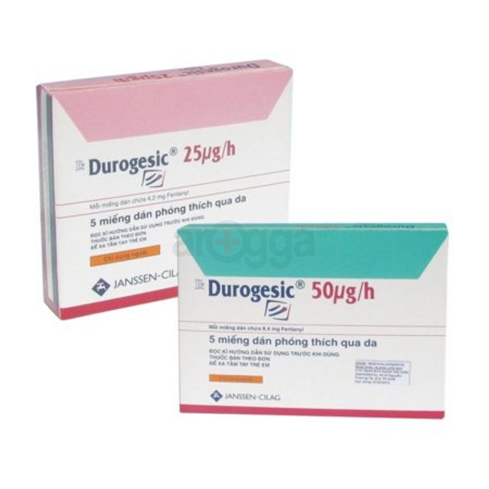 Durogesic D-Trans 50mcg/h 5 Adesivos Transdérmicos - Durogesic D-Trans  50mcg/h 5 Adesivos Transdérmicos - JANSSEN-CILAG