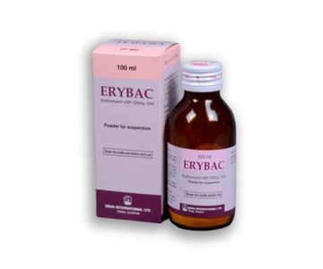 Erybac 125mg/5ml Powder for Suspension